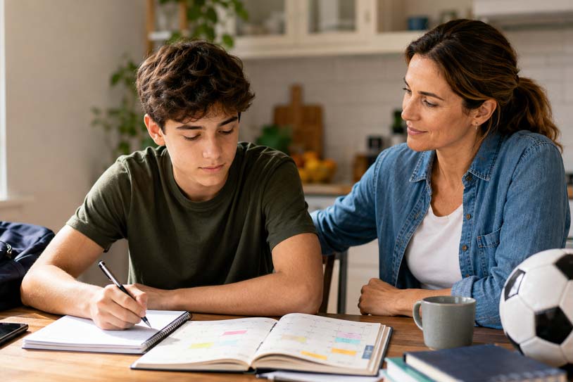 teen self-discipline and independence